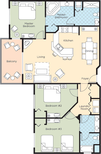 WYNDHAM BONNET CREEK ORLANDO 3BR DELUXE SLEEPS 10 DISNEY, 6 NIGHT RENTAL 8/9-15 gallery