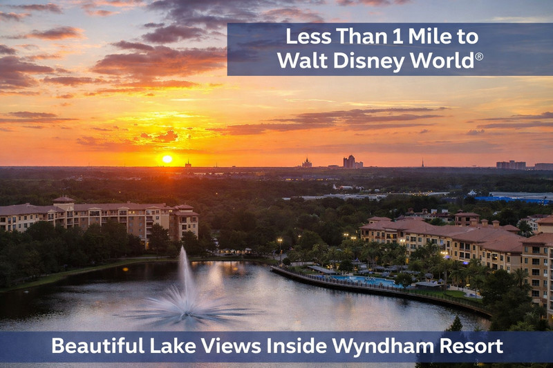 Wyndham Bonnet Creek Closest to Disney 2BR Deluxe Sleeps 8 Checkin 8/20 3 Night gallery