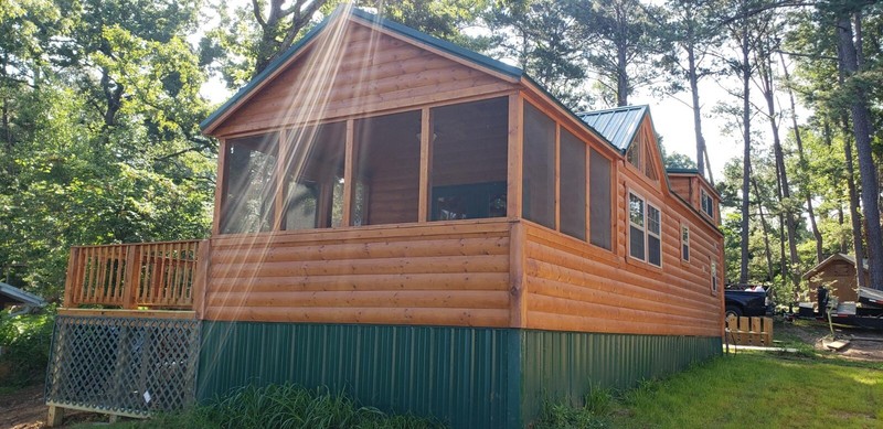 Toledo Bend Lakefront Vacation Rental Cabin - Boathouse, Sunsets, Water Sports gallery