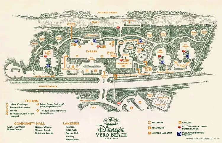 Disney Vero Beach Resort DVC Vacation Hotel ANY 1 Night ANY YEAR 2 BR VILLA