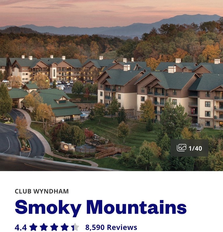 WYNDHAM Smoky Mountains 2 Bdrm DELUXE 4 Nights RENTAL 8/10 - 8/14 2026 Tennessee gallery