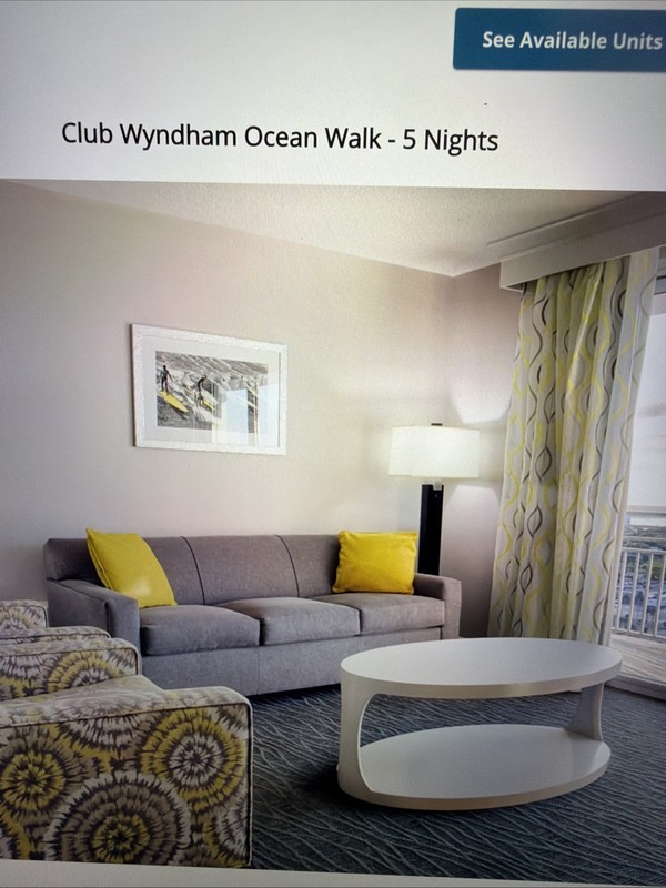 1 BDRM 1 Week, Daytona Beach, FL Club Wyndham Ocean Walk gallery