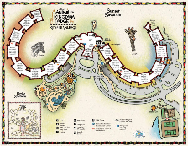 Disney Animal Kingdom Villas Kidani Village Hotel ANY Nights ANY YEAR 1BR Resort gallery