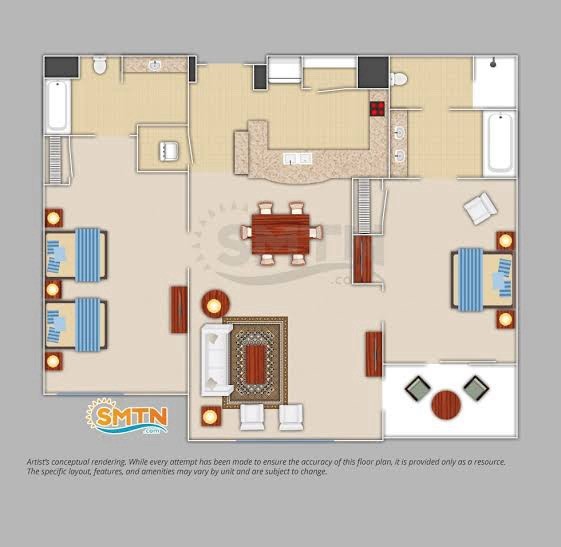 Marriott St. Thomas Frenchman’s Cove 2BR 2BA Spring Break March 15-22 gallery