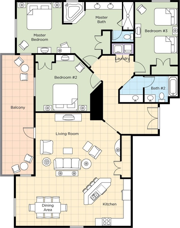 WYNDHAM BONNET CREEK ORLANDO, 3BR PRESIDENTIAL SLEEPS 8, 3 NIGHTS 5/11-14 DISNEY gallery