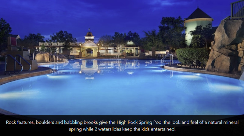 Disney Saratoga Springs Resort & Spa DisneyWorld ANY 4 Nights ANY YEAR 1 BR