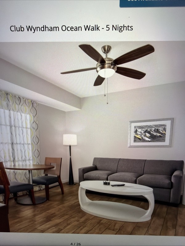 1 BDRM 1 Week, Daytona Beach, FL Club Wyndham Ocean Walk gallery