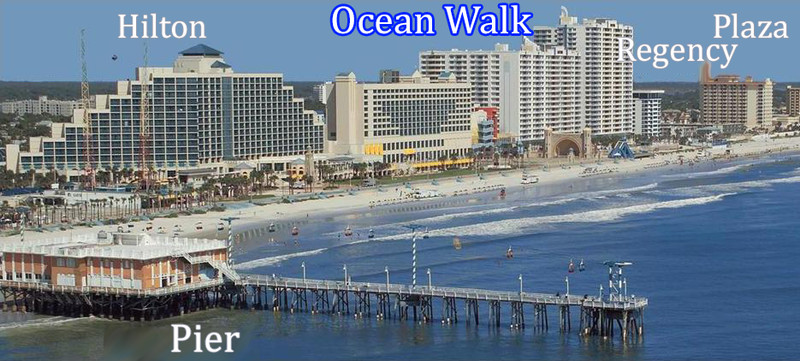 WYNDHAM OCEAN WALK DAYTONA BEACH, 2BR DELUXE 1237 SQ FT SLEEPS 8, 5 NIGHTS 5/2-7 gallery